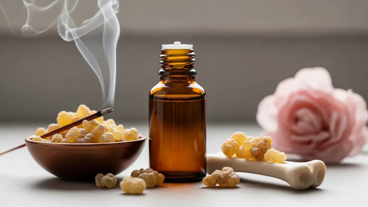 5. Frankincense Candles with Natural Wax