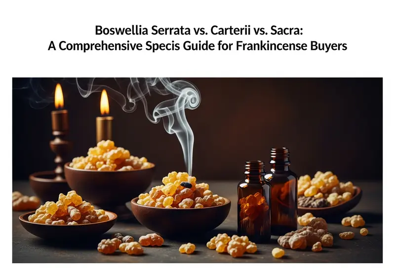boswellia serrata vs carterii vs sacra a comprehensive