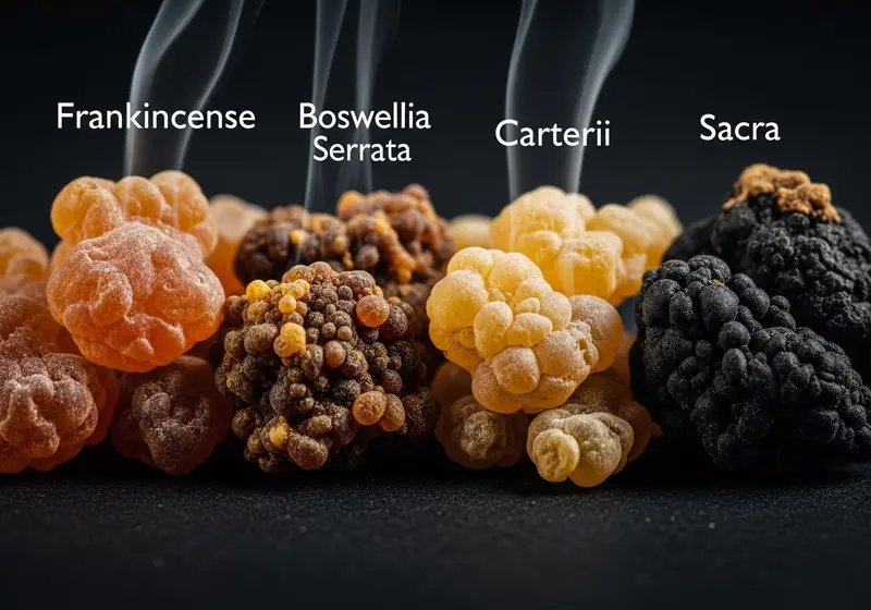 boswellia serrata vs carterii vs sacra a comprehensive