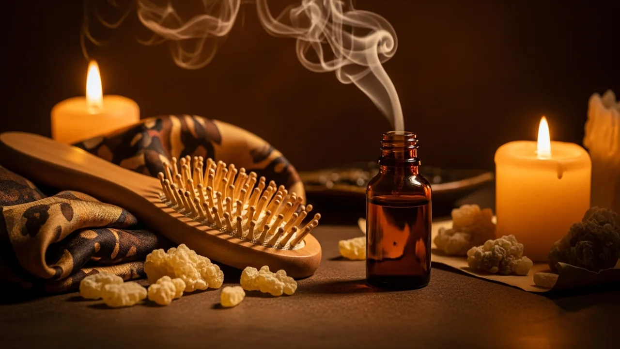 DIY Frankincense Hair Growth Serum with Rosemary and Jojoba