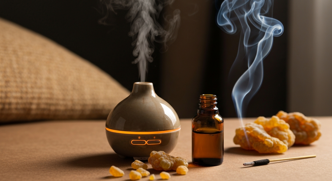 Frankincense Essential Oil in Aromatherapy: Scent, History, and Diffuser Use