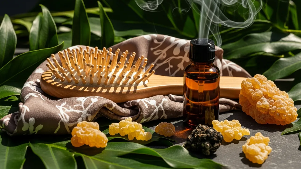 DIY Frankincense Hair Care Recipes