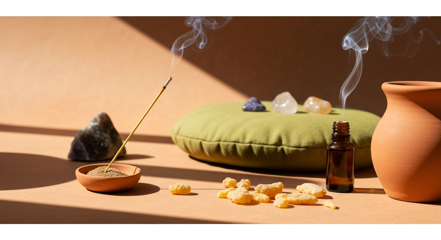 Frankincense Oil Blend for Meditation and Breathwork: A Carterii Guide