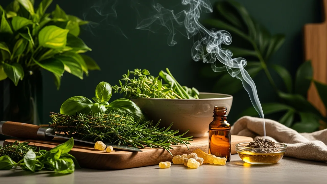 Frankincense Oil Diffuser Blend for Morning Focus: A Serrata Recipe