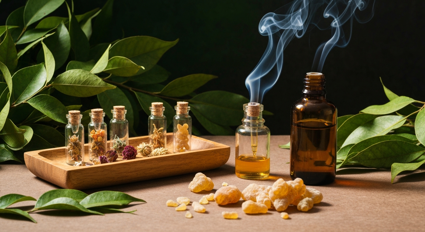 Frankincense Outdoor Blend Recipe: Smoky Neglecta for Summer Evenings