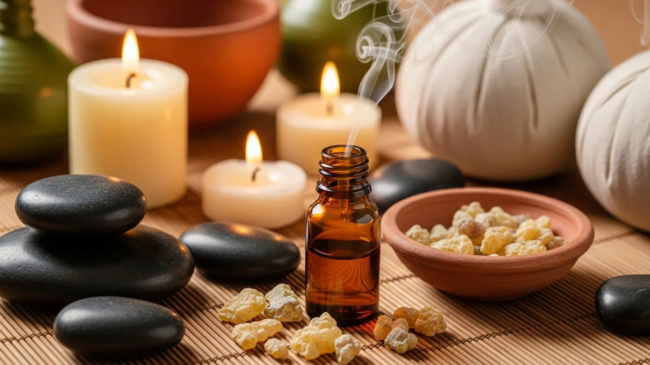 How to Make a Frankincense Pain-Relief Massage Blend
